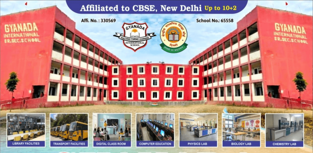 Gyanada International School Banner 1